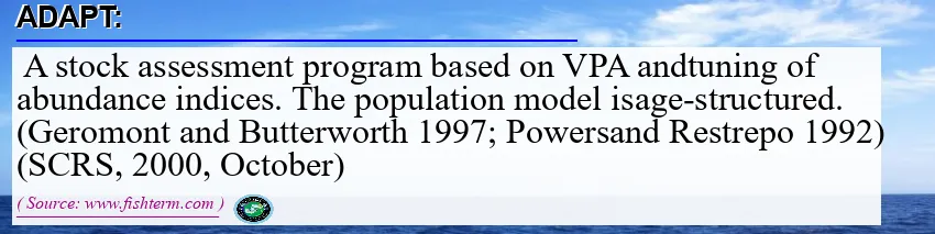 Image: Definition of ADAPT