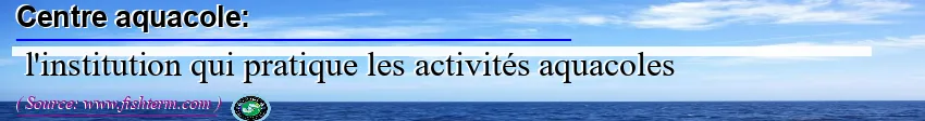 centre aquacole