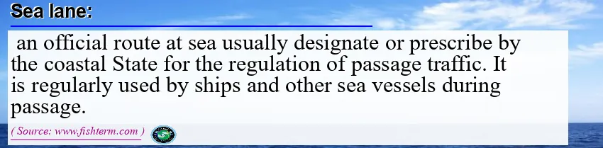 Image: Definition of sea lane