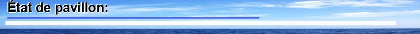 état de pavillon