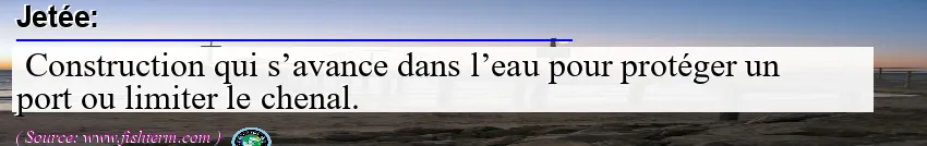 Image: Definition of jetée