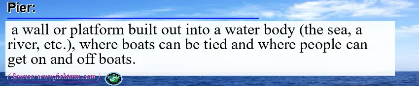 Image: Definition of pier