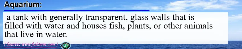 Image: Definition of aquarium