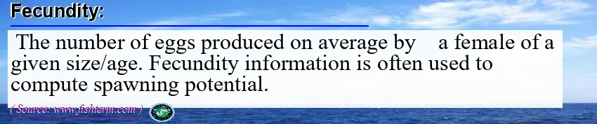 Image: Definition of fecundity