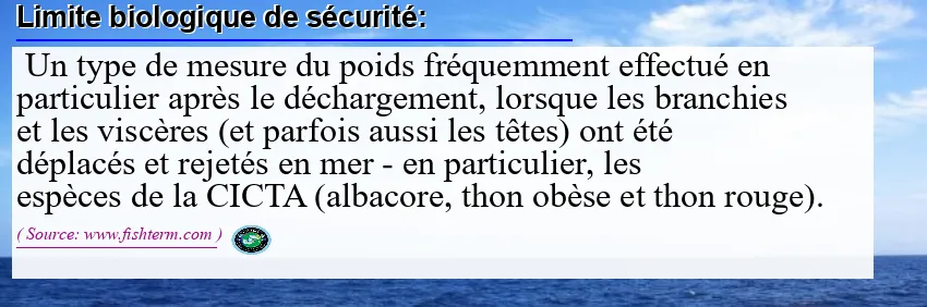 Image: Definition of limite biologique de sécurité