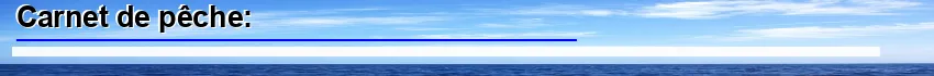Carnet de pêche