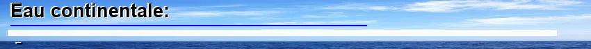 eau continentale
