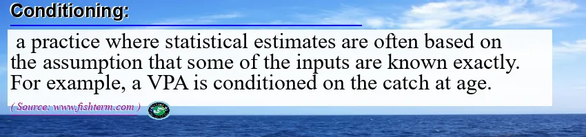 Image: Definition of conditioning