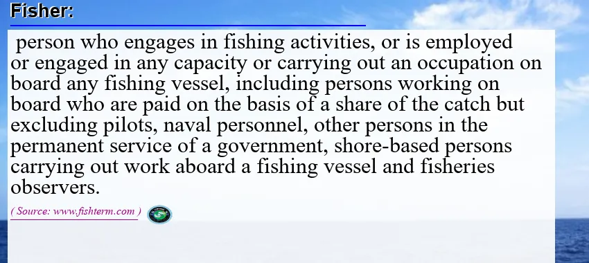 Image: Definition of fisher