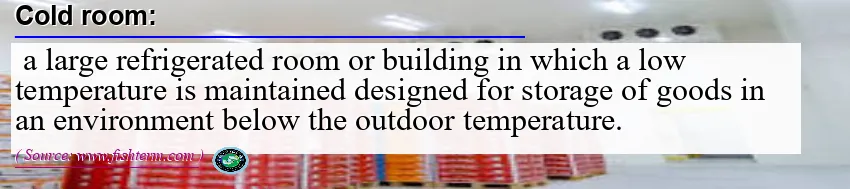 Image: Definition of cold room