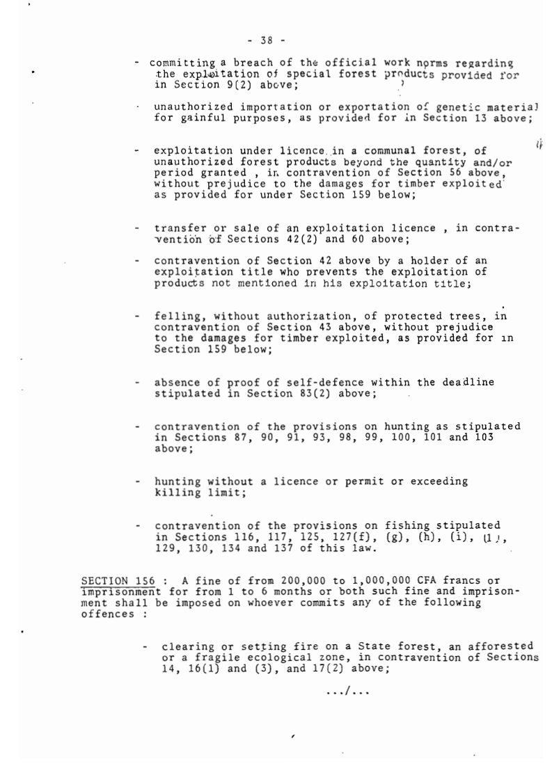 Law_No._94-01_on_Forestry_Wildlife_and_Fisheries_Page38 - aticles  & 156 
