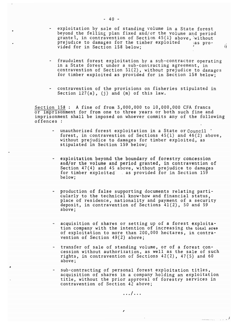 Law_No._94-01_on_Forestry_Wildlife_and_Fisheries_Page40 - aticles  & 158 