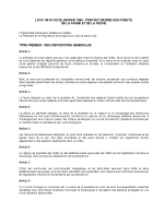 Loi_n°_94-01_du_20_janvier_1994_portant_régime_des_forêts,_de_la_faune_et_de_la_pêche_Page1 - aticles 1, 2, 3, 4, 6, 7 & 8 