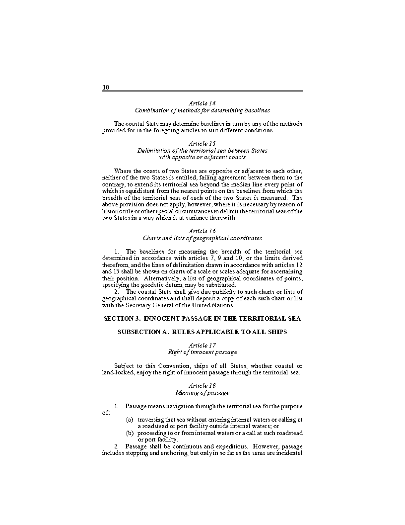 UNCLOS_en_Page24 - aticles 14, 15, 16, 17 & 18 