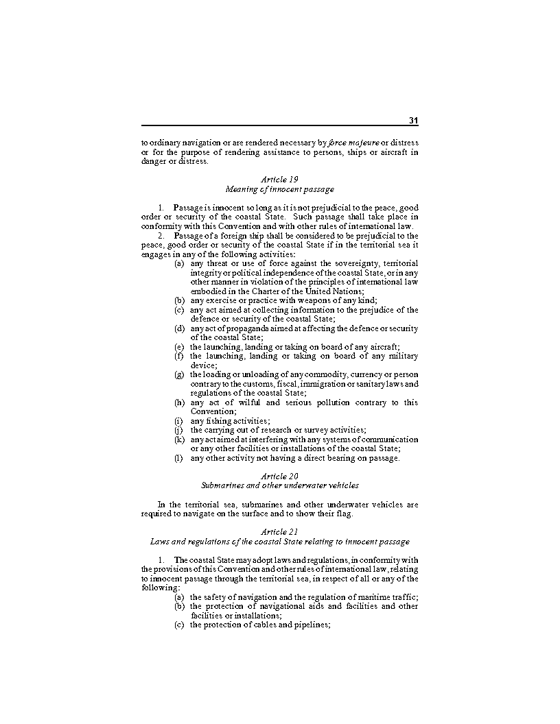 UNCLOS_en_Page25 - aticles 19, 20 & 21 