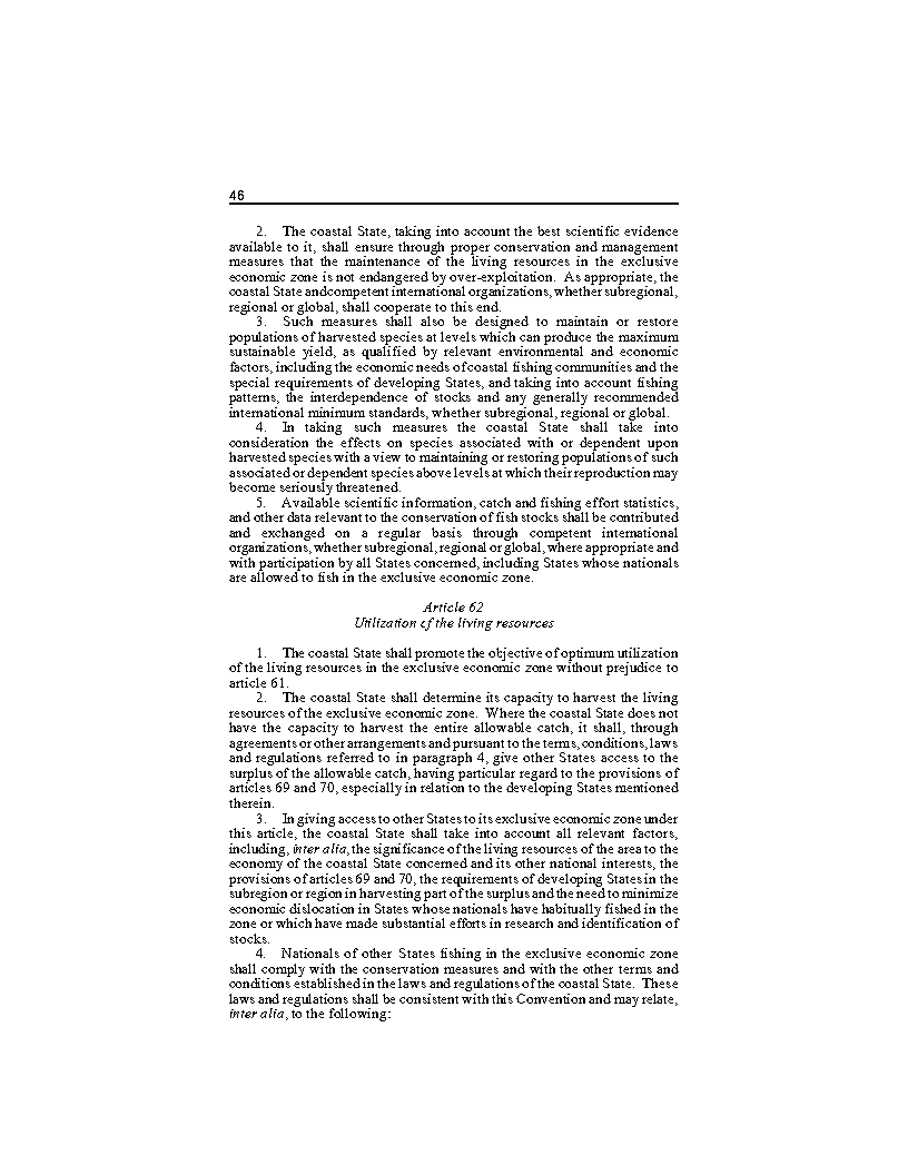 UNCLOS_en_Page40 - aticles 61 & 62 