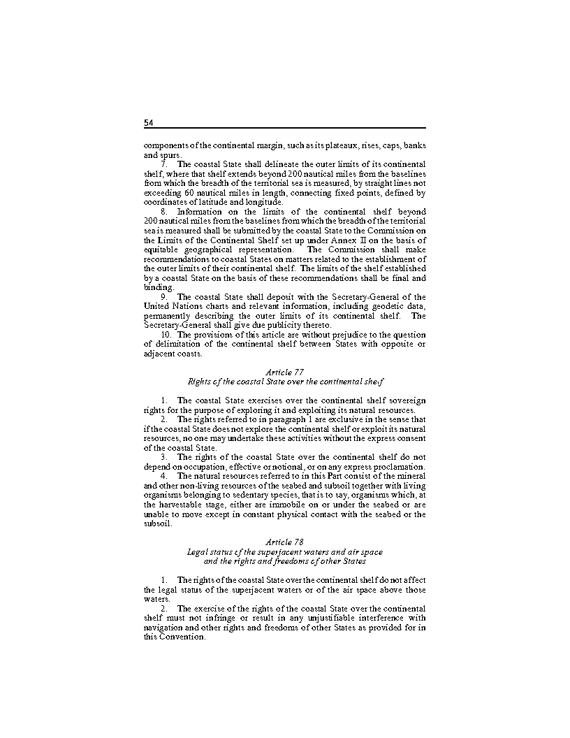 UNCLOS_en_Page48 - aticles 76, 77 & 78 