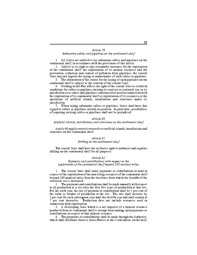 UNCLOS_en_Page49 - aticles 79, 80, 81 & 82 