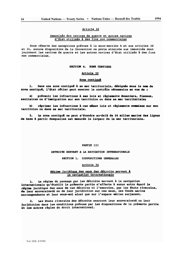 UNCLOS_fr_Page14 - aticles 32, 33 & 34 