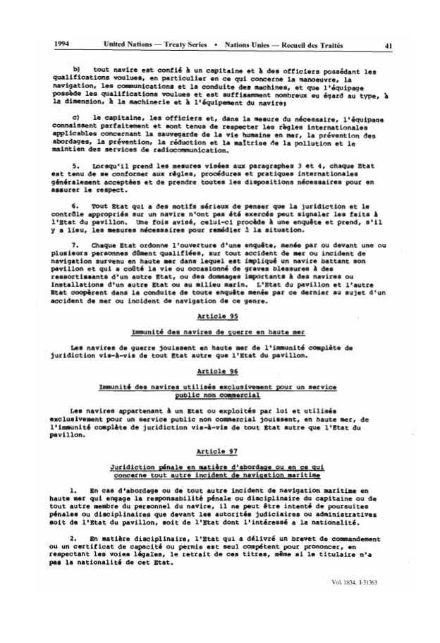 UNCLOS_fr_Page39 - aticles 94, 95, 96 & 97 